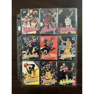 .9 Baseball card lot.